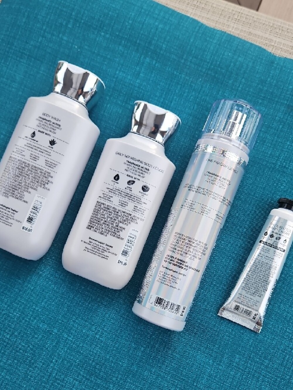 Bath & Body Works Platinum Body Wash & Care Set - Silver - Picture 12 of 16